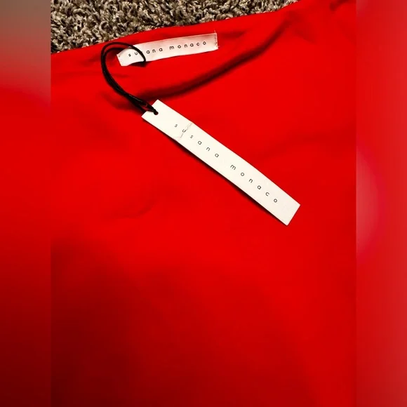 Susana Monaco High Waisted Wrap Skirt-PERFECT FOR PARTIES/EVENTS - Picture 4 of 7